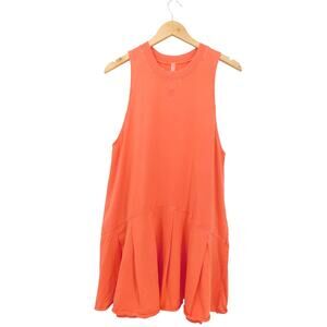 Free People Movement Women's Flambe Hot Short Flirt Activewear Tank Dress Size L